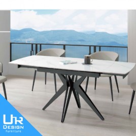 丹佐5.6尺岩板伸縮餐桌(26I20/A491-05)