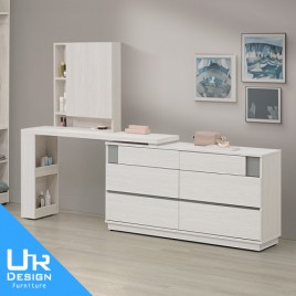 凱倫4.4尺功能伸縮鏡台(含椅)(26I20/A59-08)