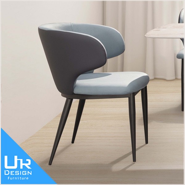 北歐工業風索尼亞藍色餐椅(24I20/A478-02)