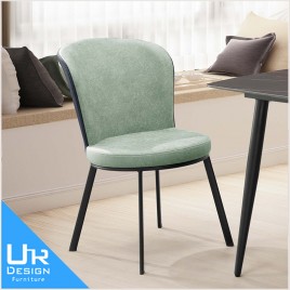 北歐工業風香吉士綠色布餐椅(22I20/A448-05)