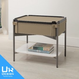 尼普敦馬鞍皮床頭櫃(26I20/A26-01)