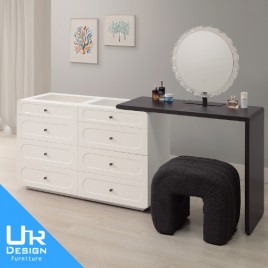 帕翠夏3.3尺伸縮鏡台組(含椅)(26I20/A20-01)