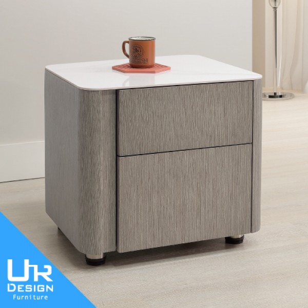摩丘利岩板床頭櫃(左把手)(26I20/A26-07)