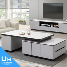 斯旺森雙岩板伸縮茶几(26I20/A271-01)