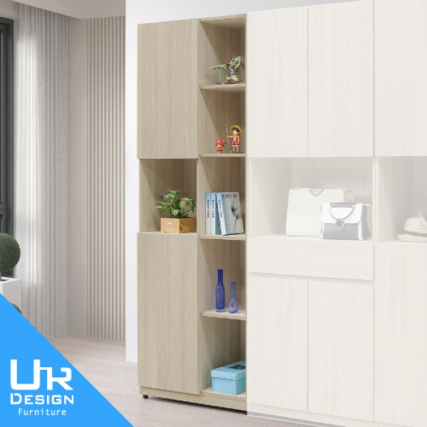 方達2.3尺二木門收納鞋櫃(26I20/A392-02)