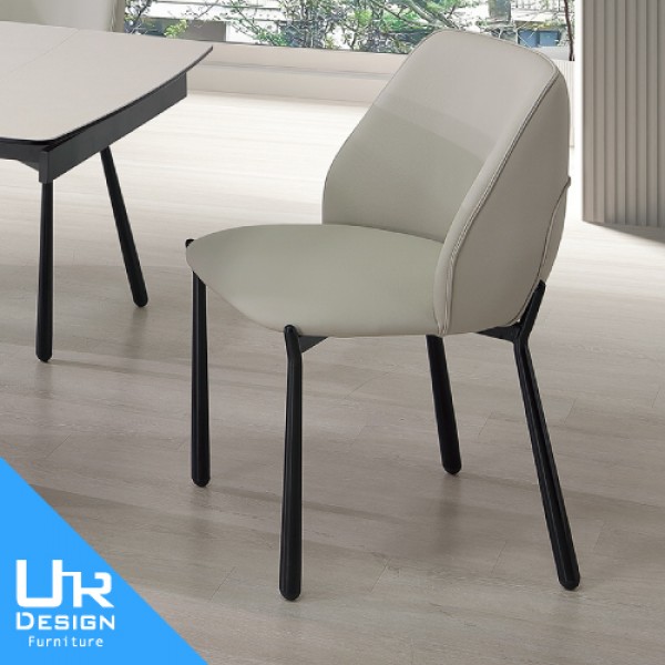 洛伊半白皮餐椅(26I20/A481-03)