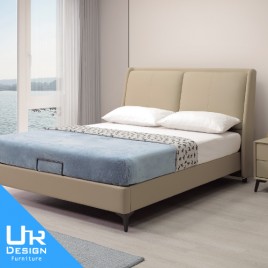 米諾瓦5尺半牛皮床台(26I20/A11-01)