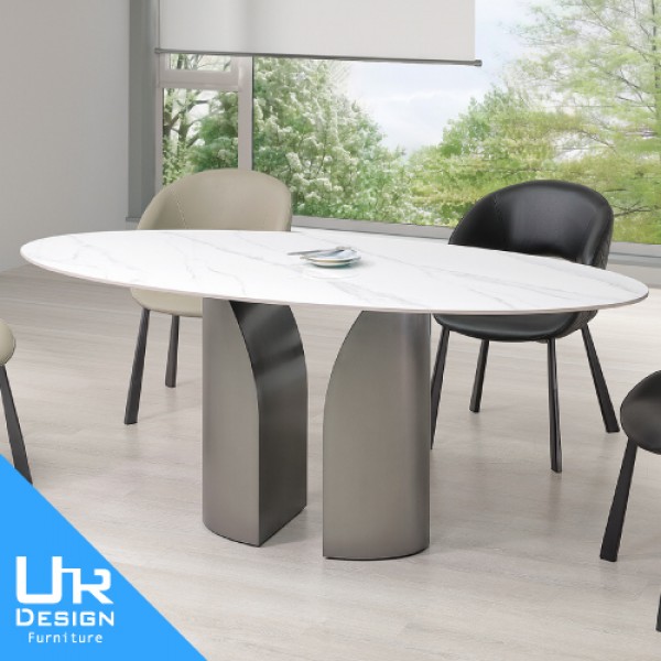 艾蓮娜6尺岩板餐桌(26I20/A464-04)