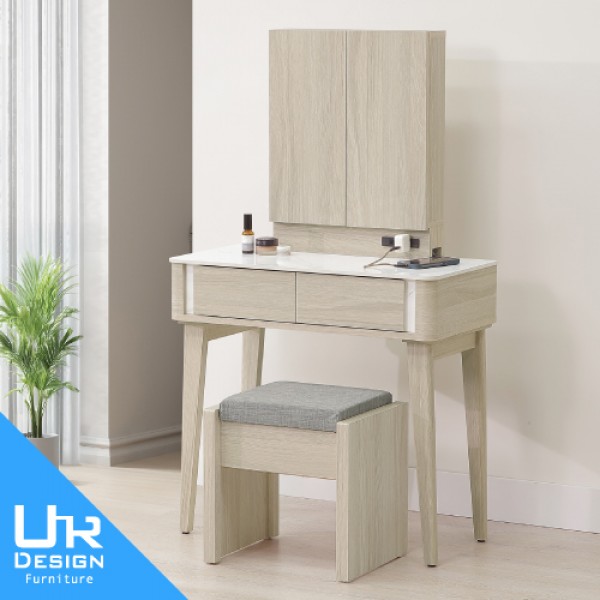 華格納2.7尺岩板鏡台(含椅)(26I20/A36-02)