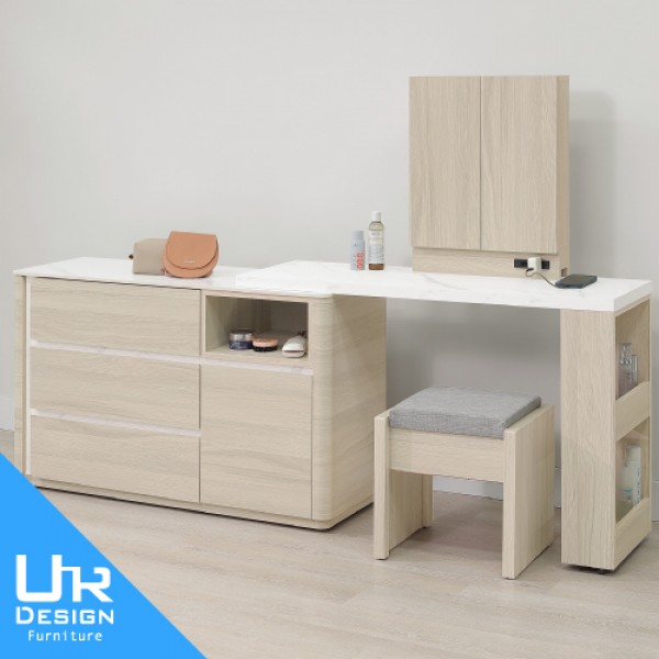 華格納4尺岩板功能伸縮鏡台(26I20/A36-04)