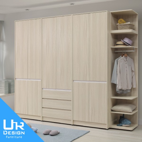 華格納9.5×8尺系統式組合衣櫥(26I20/A38-01)