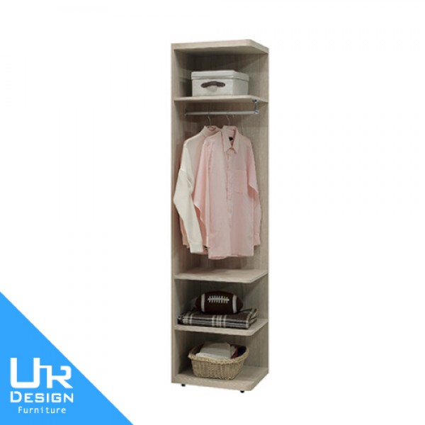 萊米克1.5×7尺開放衣櫥(26I20/A44-08)