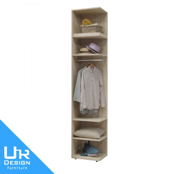 萊米克1.5×8尺開放高衣櫥(26I20/A38-05)