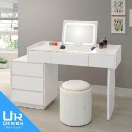 葛蘿麗3.65尺伸縮掀鏡台(含椅)(26I20/A24-01)