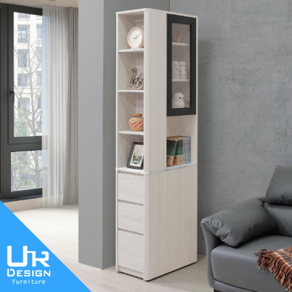 達納2尺角落隔間櫃(26I20/A384-03)