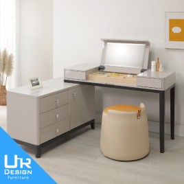 麥德琳4尺伸縮掀鏡台組(不含椅)(26I20/A23-01)