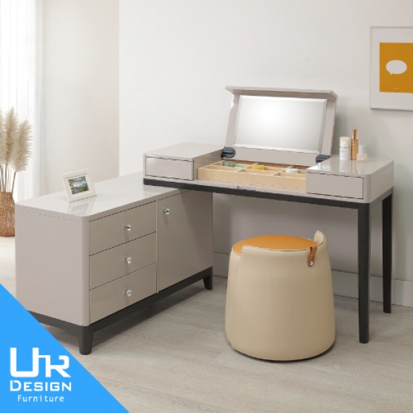 麥德琳4尺伸縮掀鏡台組(不含椅)(26I20/A23-01)