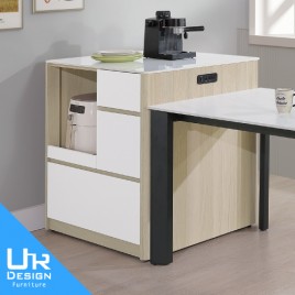 黛娜2.7×2.7尺岩板桌邊櫃(26I20/A414-01)