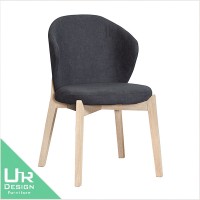 北歐鄉村風庫克洗白實木餐椅(25JX/205-10)