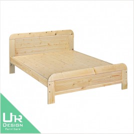 日式白松木5尺涼板床(23JX/375-2)