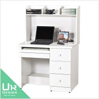 現代風3尺白色電腦書桌(整組)(22JX/88-4)