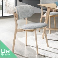 簡約北歐風奧斯陸灰色布餐椅(25JX/187-4)
