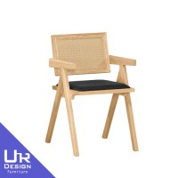 亞瑟實木皮餐椅(25Z40/1871-10)