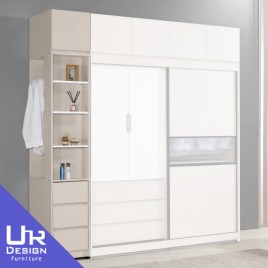 佩洛斯1.3尺被櫥式開放三抽衣櫥(26Z40/2017-2)