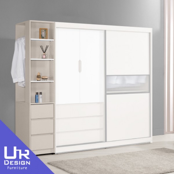 佩洛斯1.3尺開放三抽衣櫥(26Z40/2017-4)