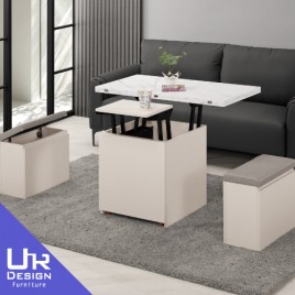 佩洛斯3.3尺仿石面多功能大茶几(26Z40/2396-1)