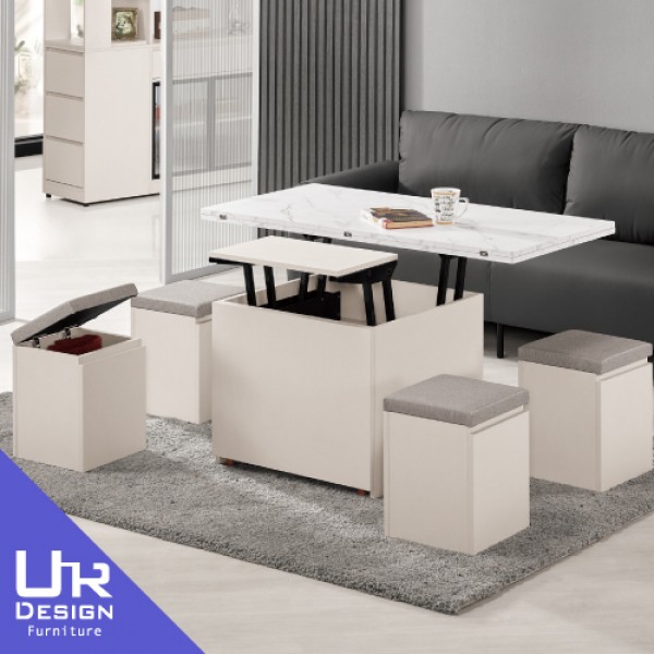 佩洛斯4x4尺仿石面多功能大茶几(26Z40/2395-1)