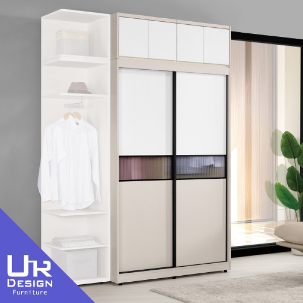 佩洛斯4尺被櫥式拉門衣櫥(26Z40/2023-7)