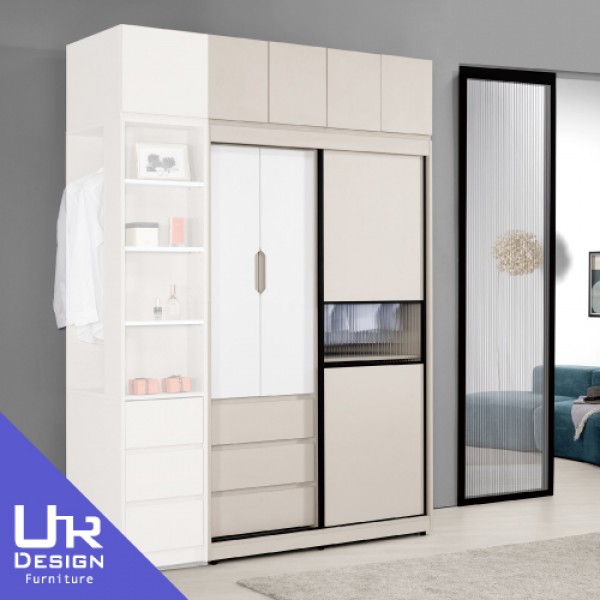 佩洛斯4尺被櫥式推門衣櫥(26Z40/2018-1)