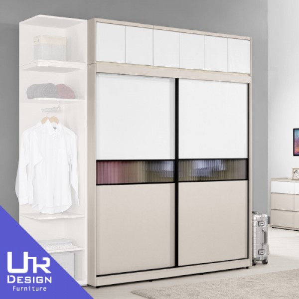 佩洛斯6尺被櫥式拉門衣櫥(26Z40/2022-19)