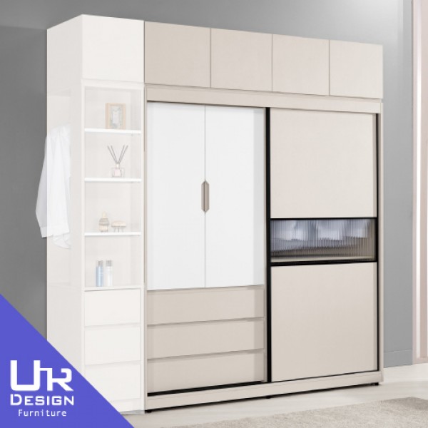 佩洛斯6尺被櫥式推門衣櫥(26Z40/2017-1)