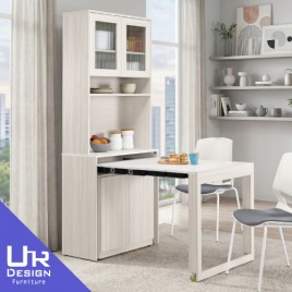 克萊格2.7尺伸縮收納餐桌櫃(26Z40/2828-1)