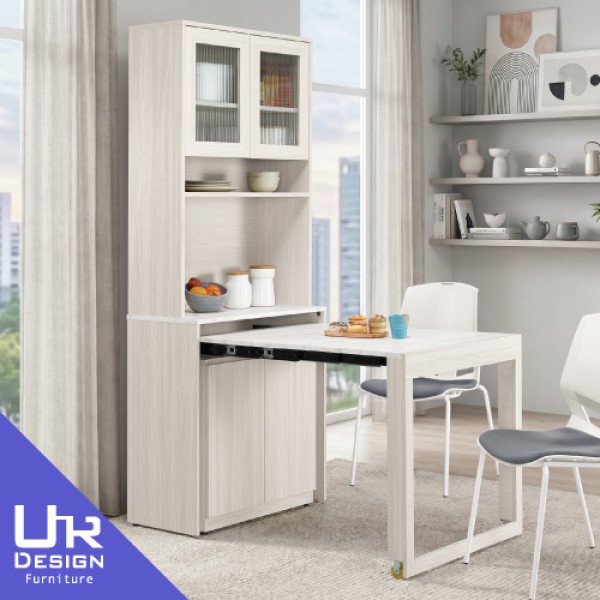 克萊格2.7尺伸縮收納餐桌櫃(26Z40/2828-1)