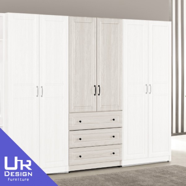 克里斯2.7尺三抽衣櫥(26Z40/2005-8)