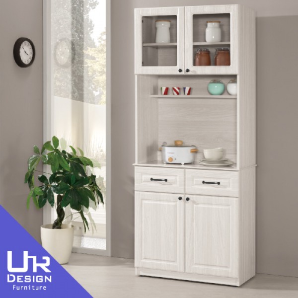 克里斯2.7尺岩板收納櫃(26Z40/2826-2)