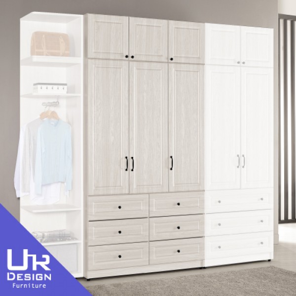 克里斯4尺被櫥式六抽衣櫃(26Z40/2007-3)