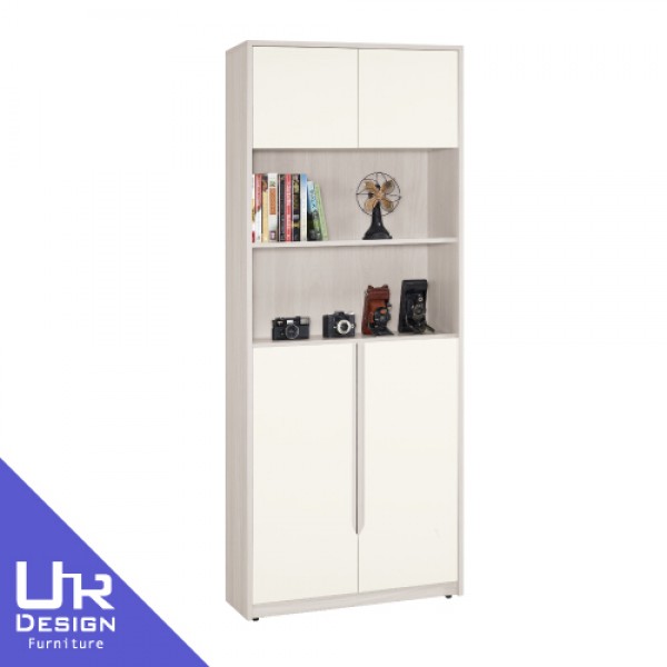 娜迪亞2.7尺上門書櫥(26Z40/2730-4)