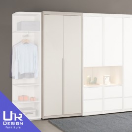 娜迪亞2.7尺雙吊衣櫥(26Z40/2035-2)