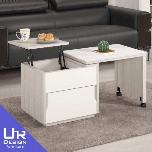 娜迪亞2尺岩板旋轉升降大茶几(26Z40/2397-2)