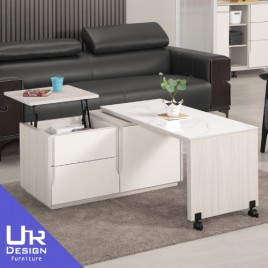 娜迪亞3.3尺岩板旋轉升降大茶几(26Z40/2397-1)