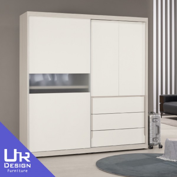 娜迪亞6尺拉門衣櫥(26Z40/2033-2)