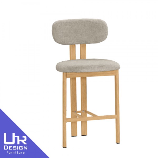 布洛林米色布中吧椅(26Z40/3036-2)