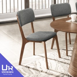斯文嘉實木布餐椅(26Z40/3017-9)