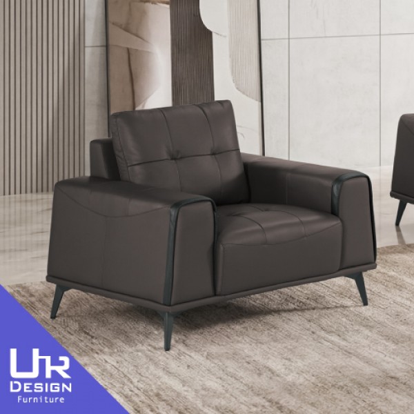 曼德爾半牛皮單人沙發(26Z40/2664-2)