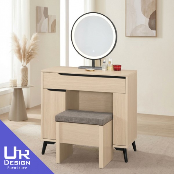 朵利斯2.7尺化妝台(含椅)(26Z40/2345-1)