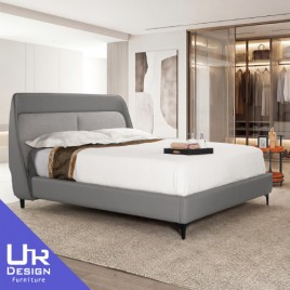 法蘭西斯5尺皮面雙人床台(26Z40/2321-2)